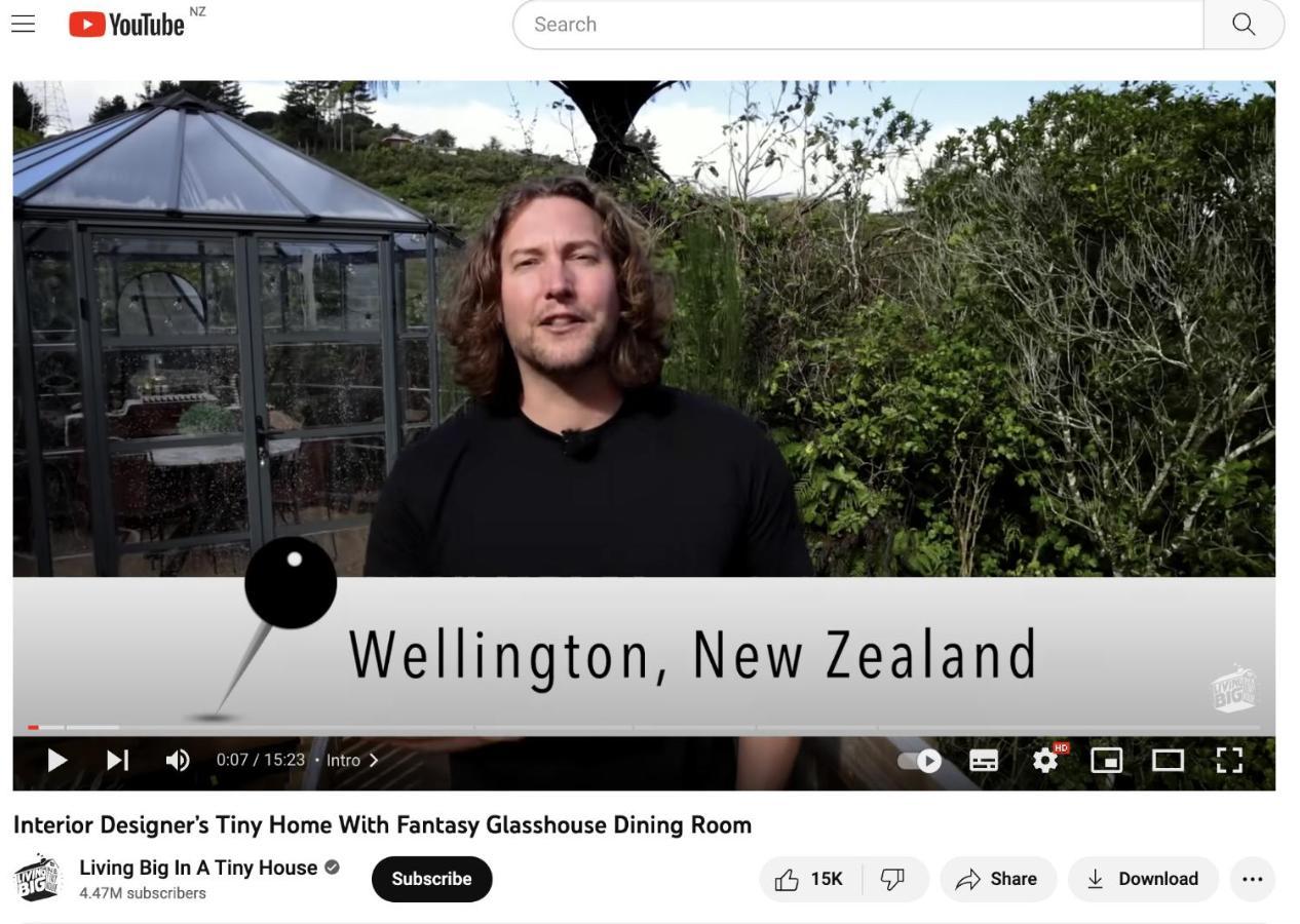 Tiny House With Greenhouse Dining Lower Hutt Εξωτερικό φωτογραφία